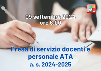 Presa di servizio Docenti e Personale ATA individuati da GPS o graduatorie I e II fascia ATA