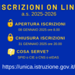 Iscrizioni a.s. 2025-2026