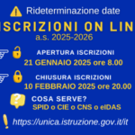 Iscrizioni a.s. 2025-2026